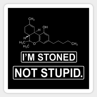 I'm stoned not stupid Magnet